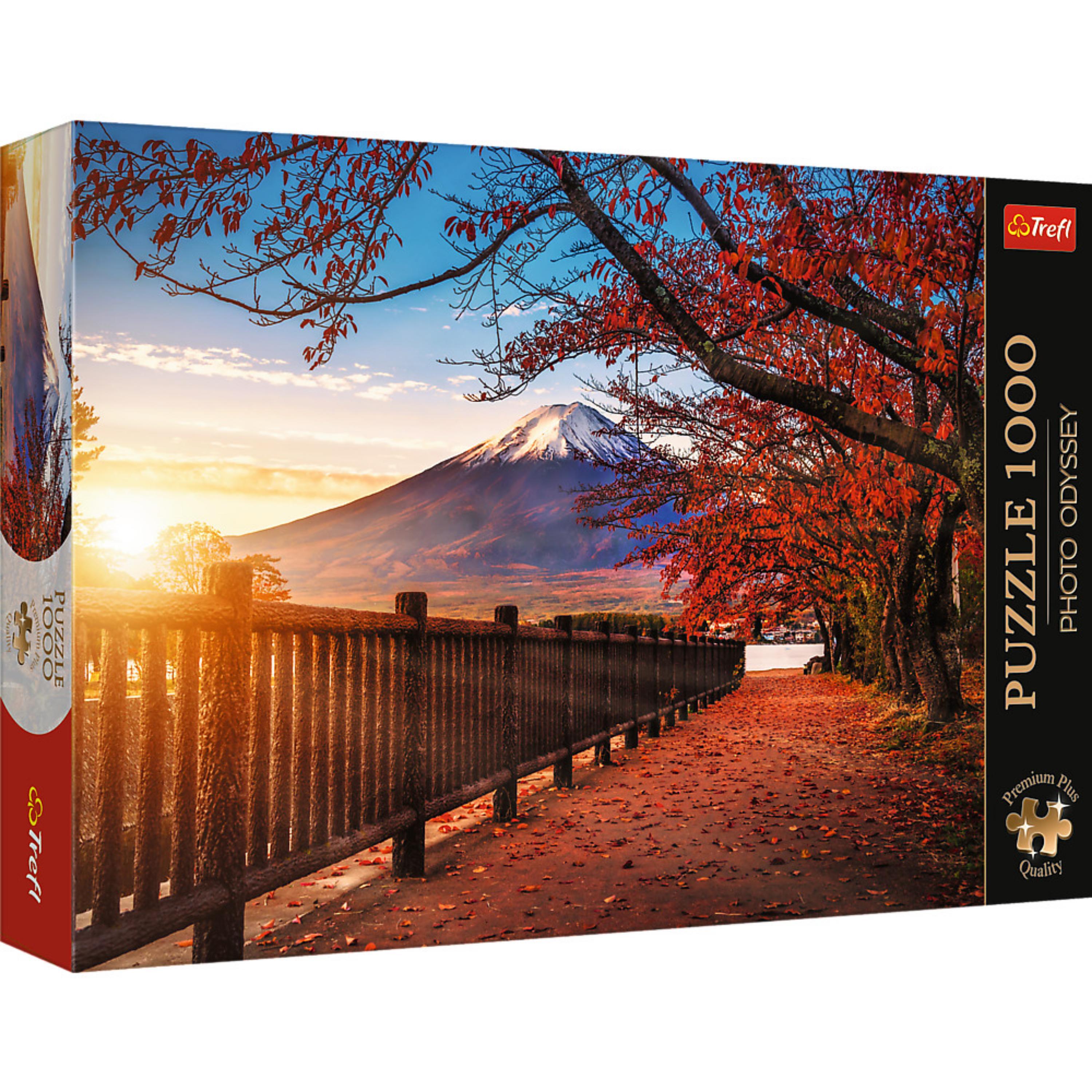 Puzzle 1000 pezzi fiori di ciliegio Monte Fuji - nuovo e sigillato Puzzle 1000 pezzi fiori di ciliegio Monte Fuji - nuovo e sigillato
