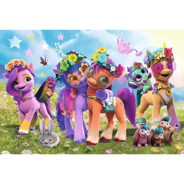 Trefl Red 100 Piece Puzzle - My Little Pony - Funny Ponies
