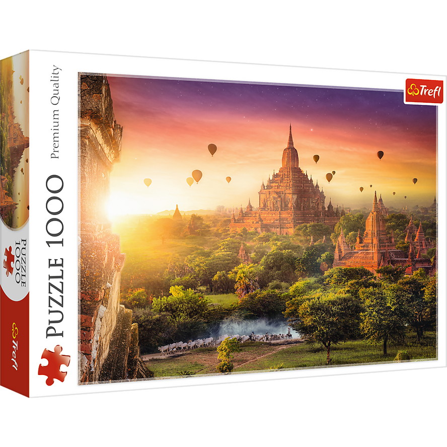 Trefl Red 1000 Piece Puzzle - Ancient Temple, Burma