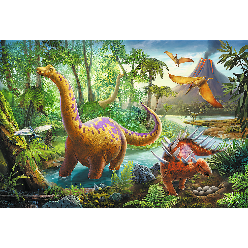 Trefl Preschool 60 Piece Puzzle - Dinosaur Migration