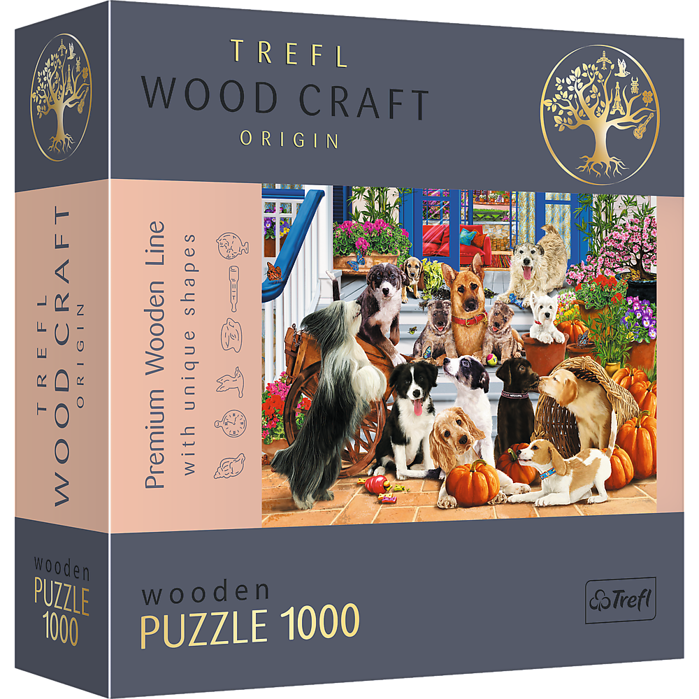 Trefl Wood Craft 1000 Piece Wooden Puzzle - Marvel Comic Universe