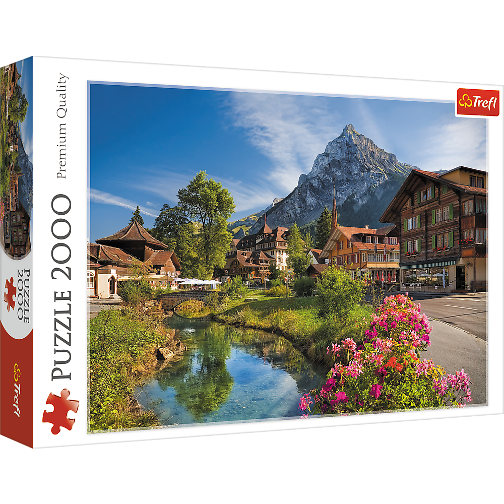 Trefl Red 2000 Piece Puzzle - Alps in the summer – Trefl USA