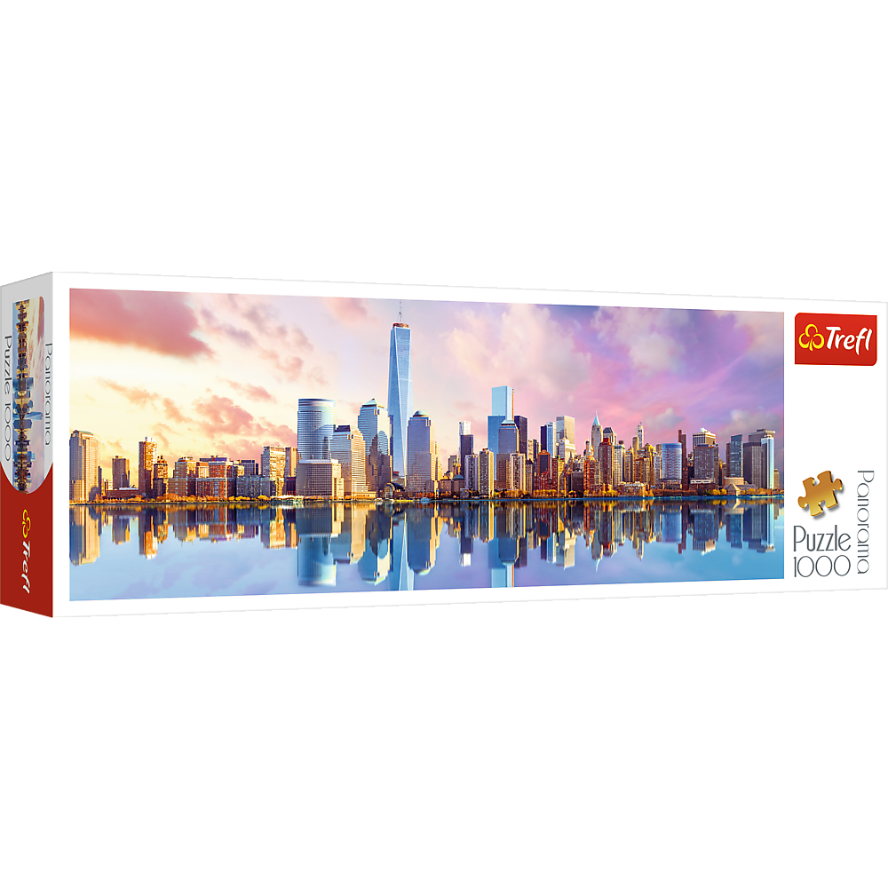 Trefl Red Panorama 1000 Piece Puzzle Manhattan