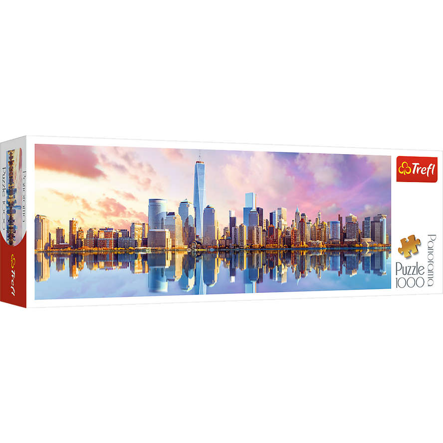 Trefl Red Panorama 1000 Piece Puzzle - Manhattan