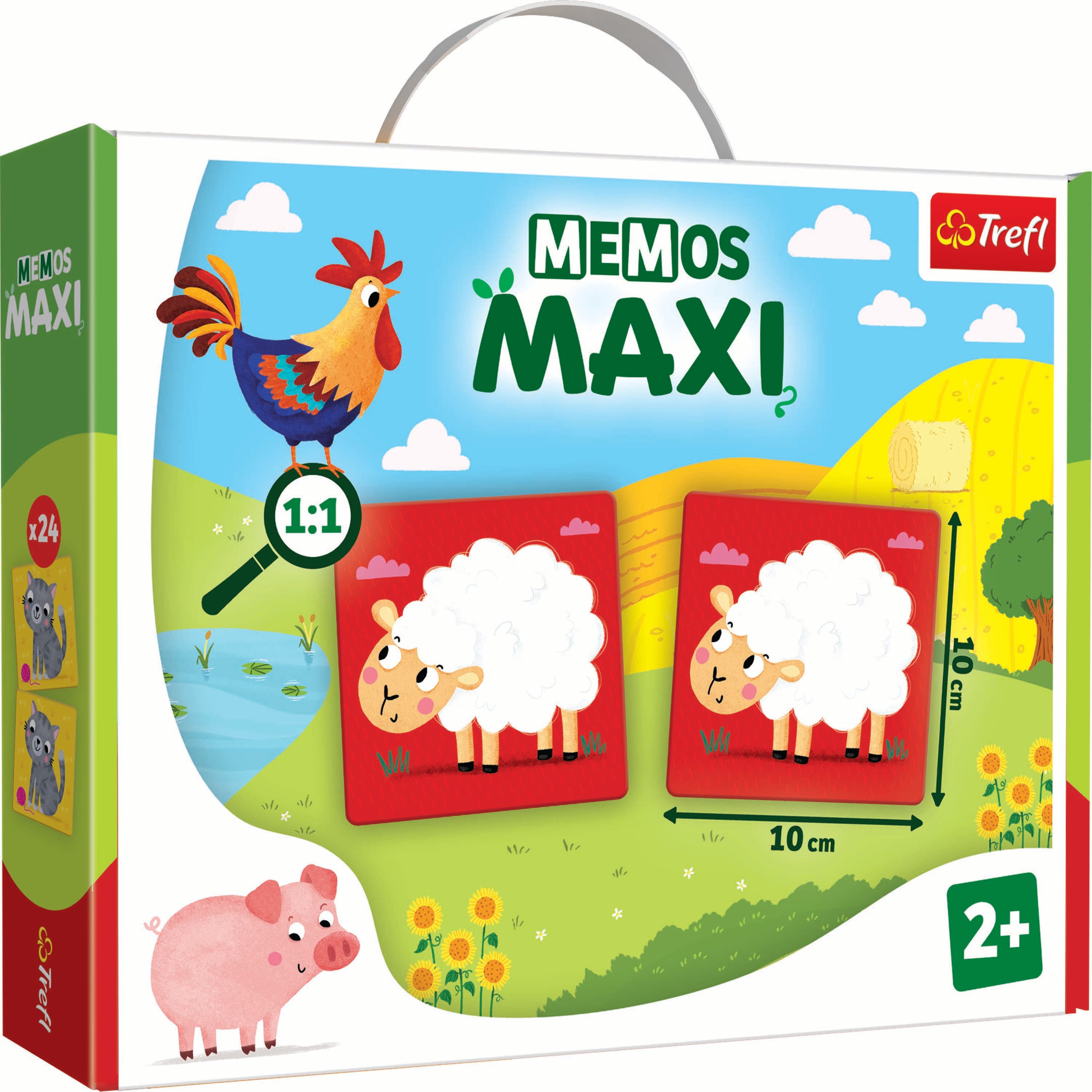 Trefl Games - Memos Maxi Farm Game