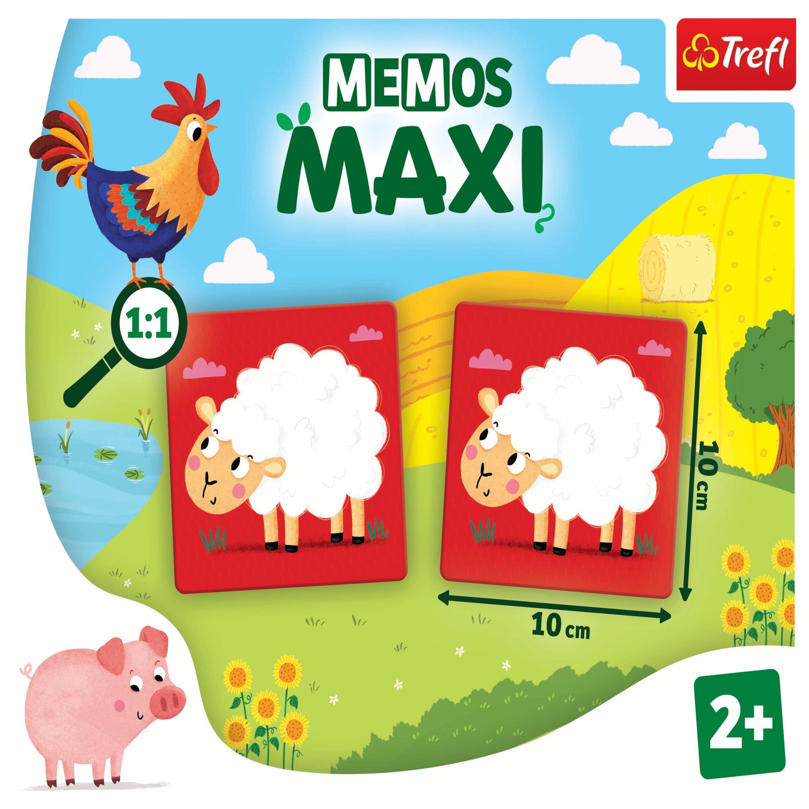 Trefl Games - Memos Maxi Farm Game