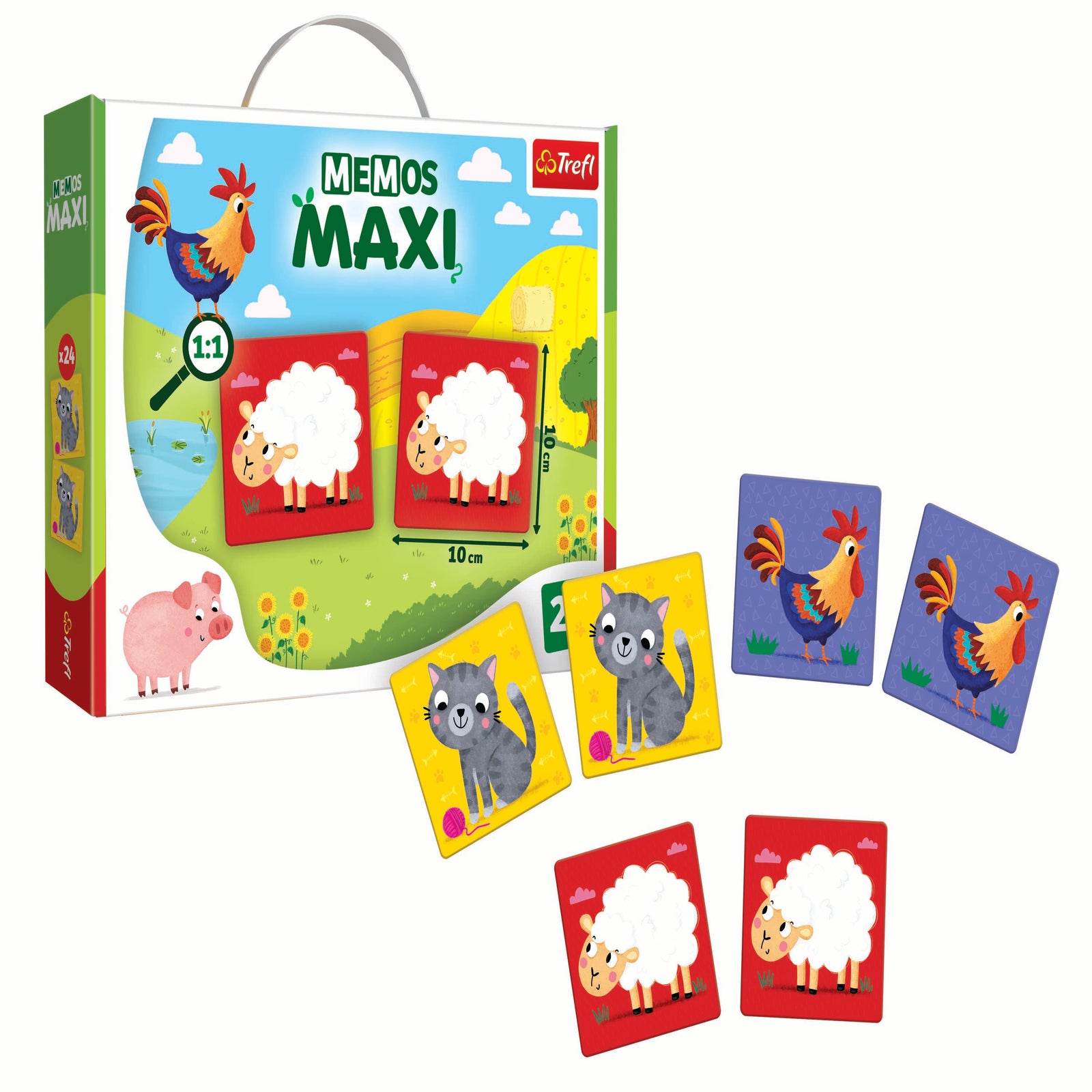 Trefl Games - Memos Maxi Farm Game