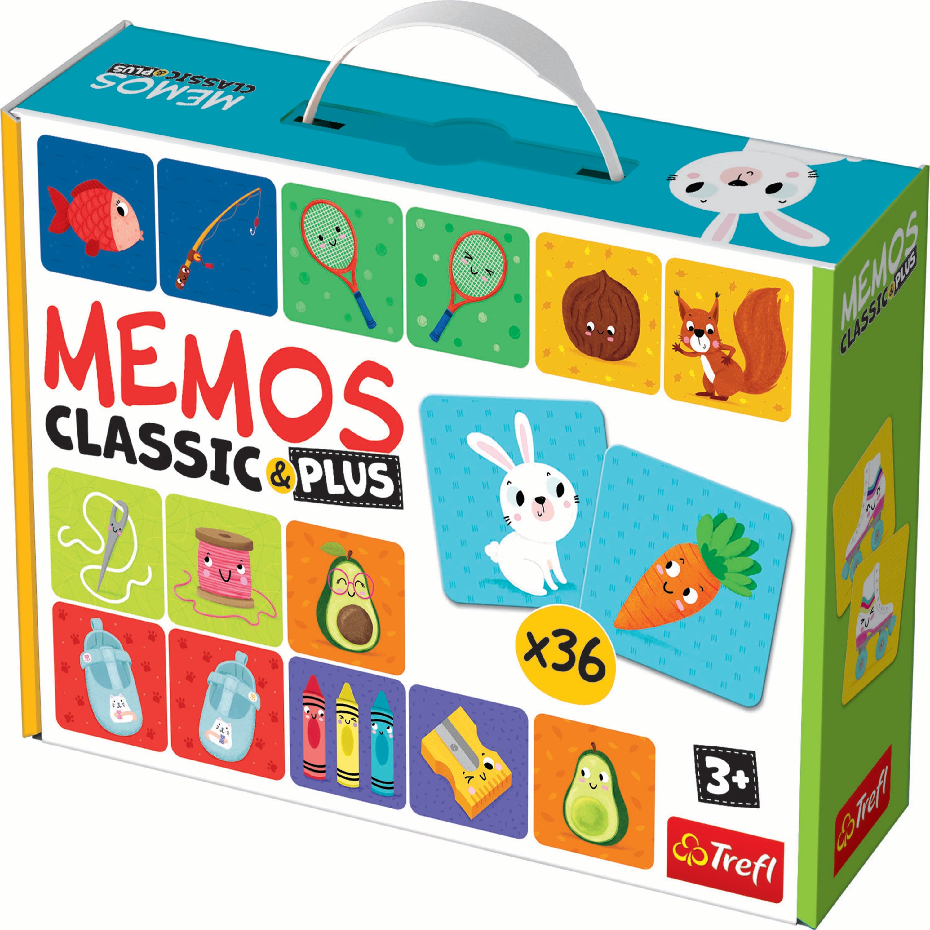 Trefl Games - Memos Classic Plus Logic Game