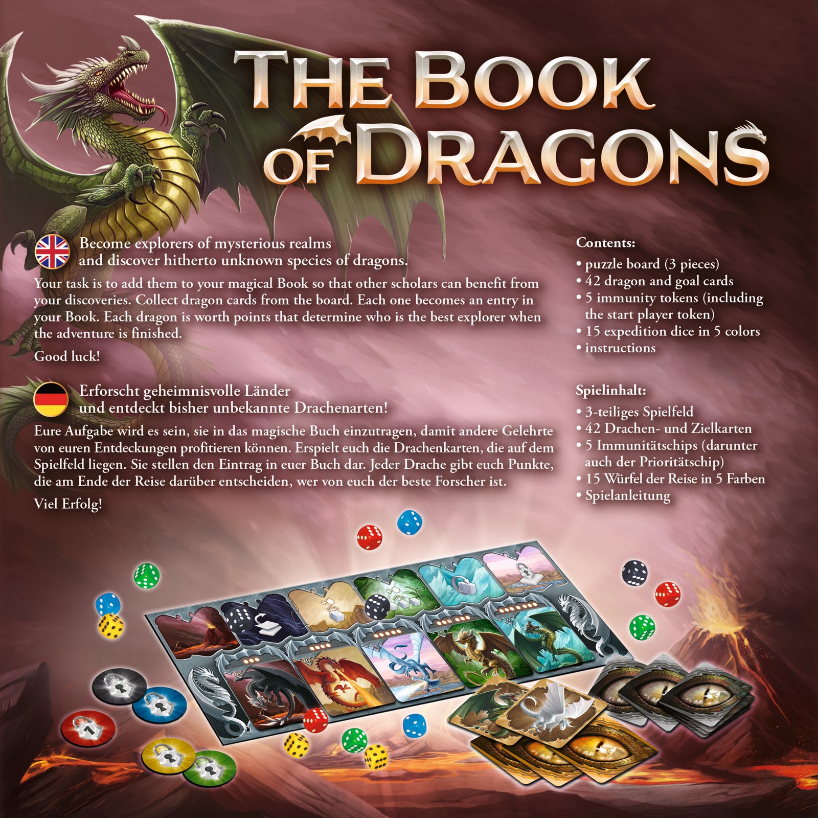 Trefl Games - The Book of Dragons Game