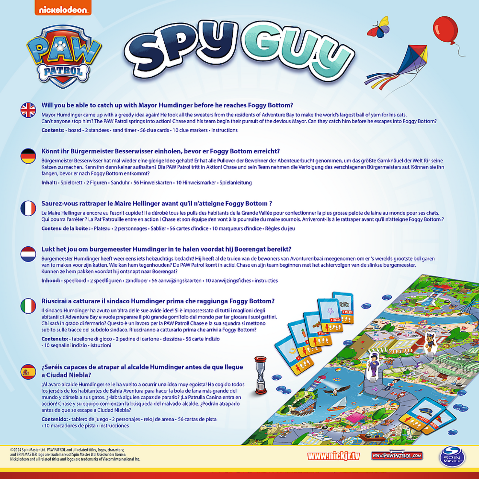 Trefl Games - Lookout Spy Guy Paw Patrol Game