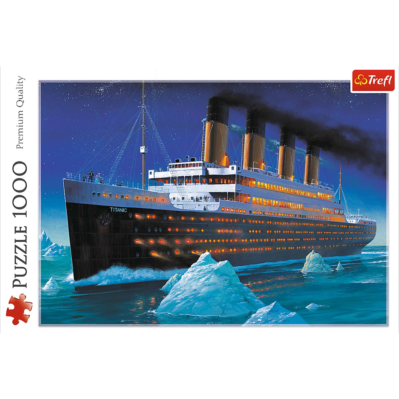 Trefl Red 1000 Piece Puzzle - Titanic