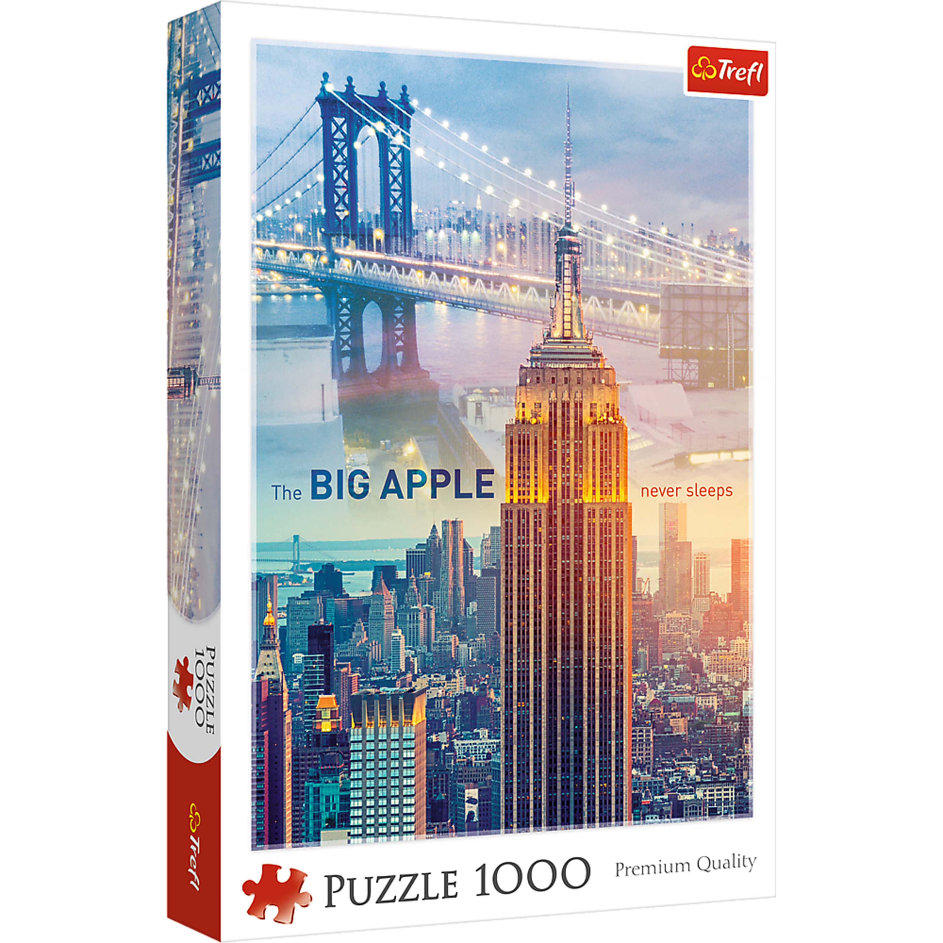 Trefl Red 1000 Piece Puzzle - New York at dawn / Getty Images