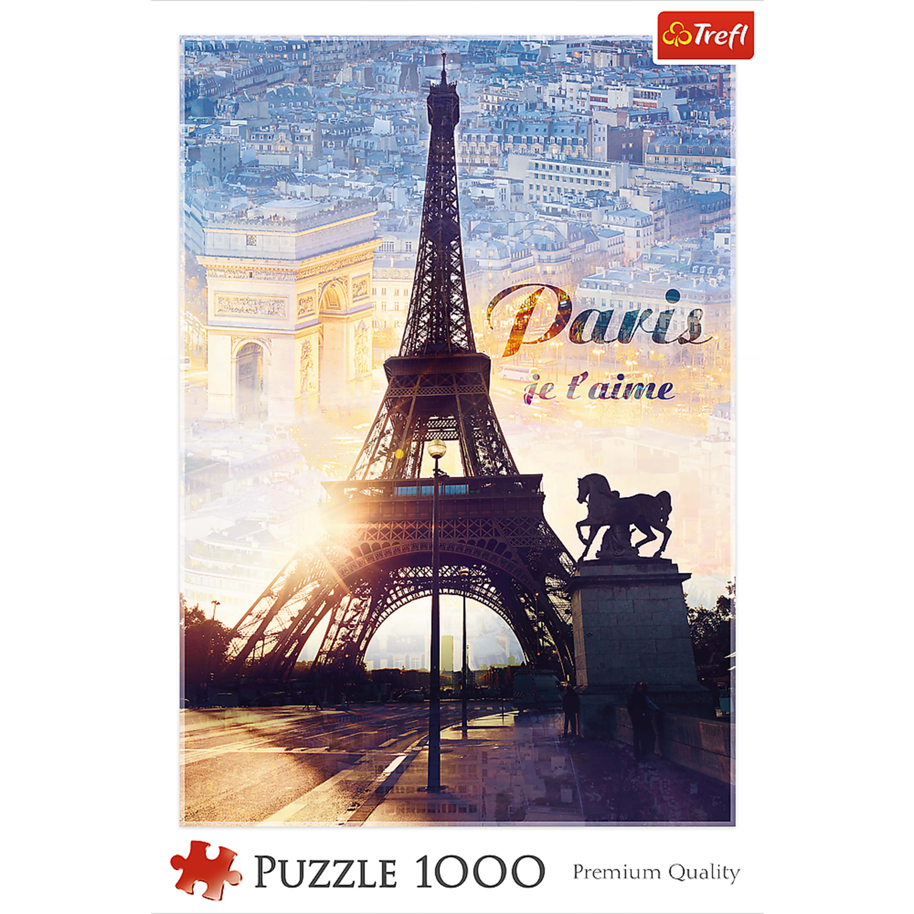 Trefl Red 1000 Piece Puzzle - Paris at dawn / Getty Images