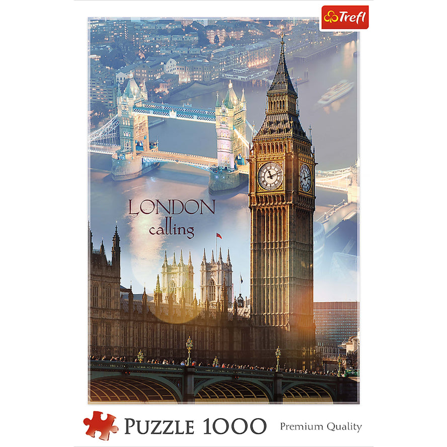 Trefl Red 1000 Piece Puzzle - London at dawn / Fotolia