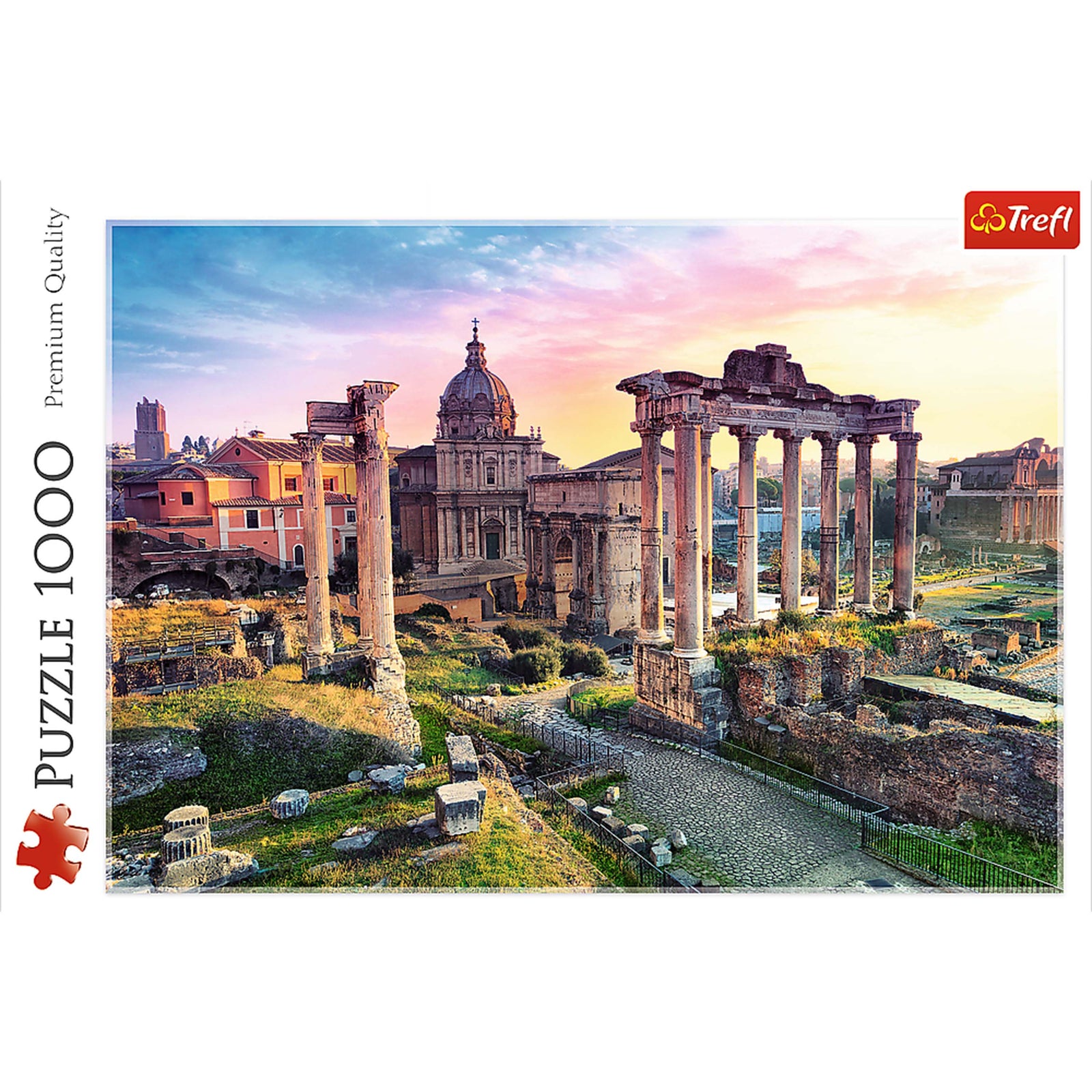 Trefl Red 1000 Piece Puzzle - Roman forum