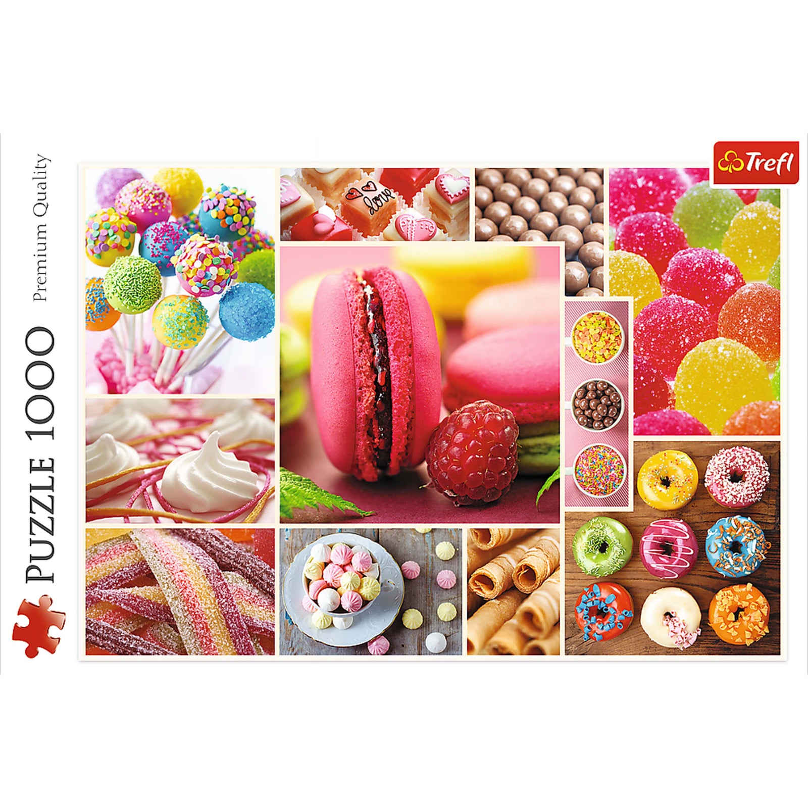 Trefl Red 1000 Piece Puzzle - Candy / Fotolia