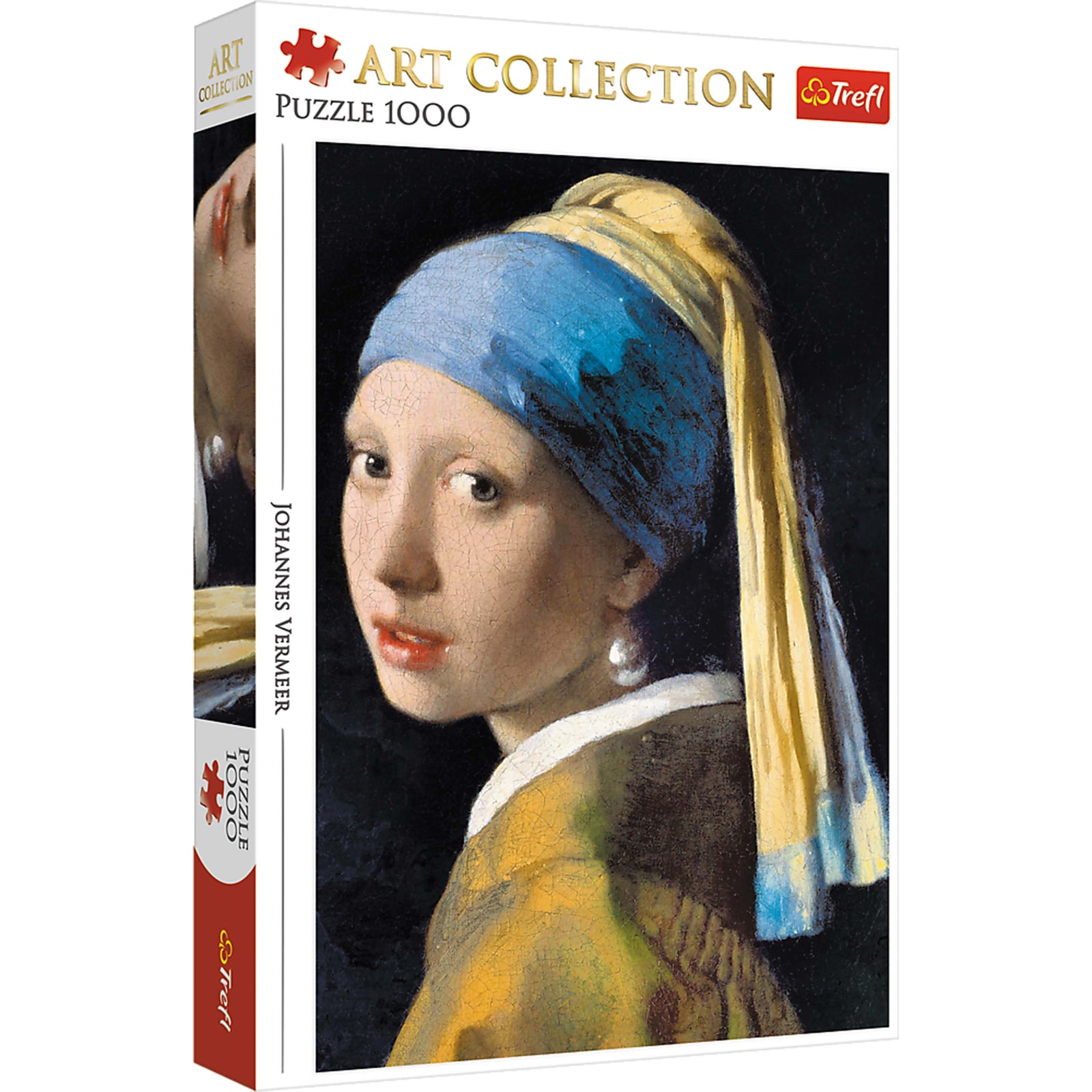 Trefl Red Art Collection 1000 Piece Puzzle - Girl with a pearl earring / Bridgeman