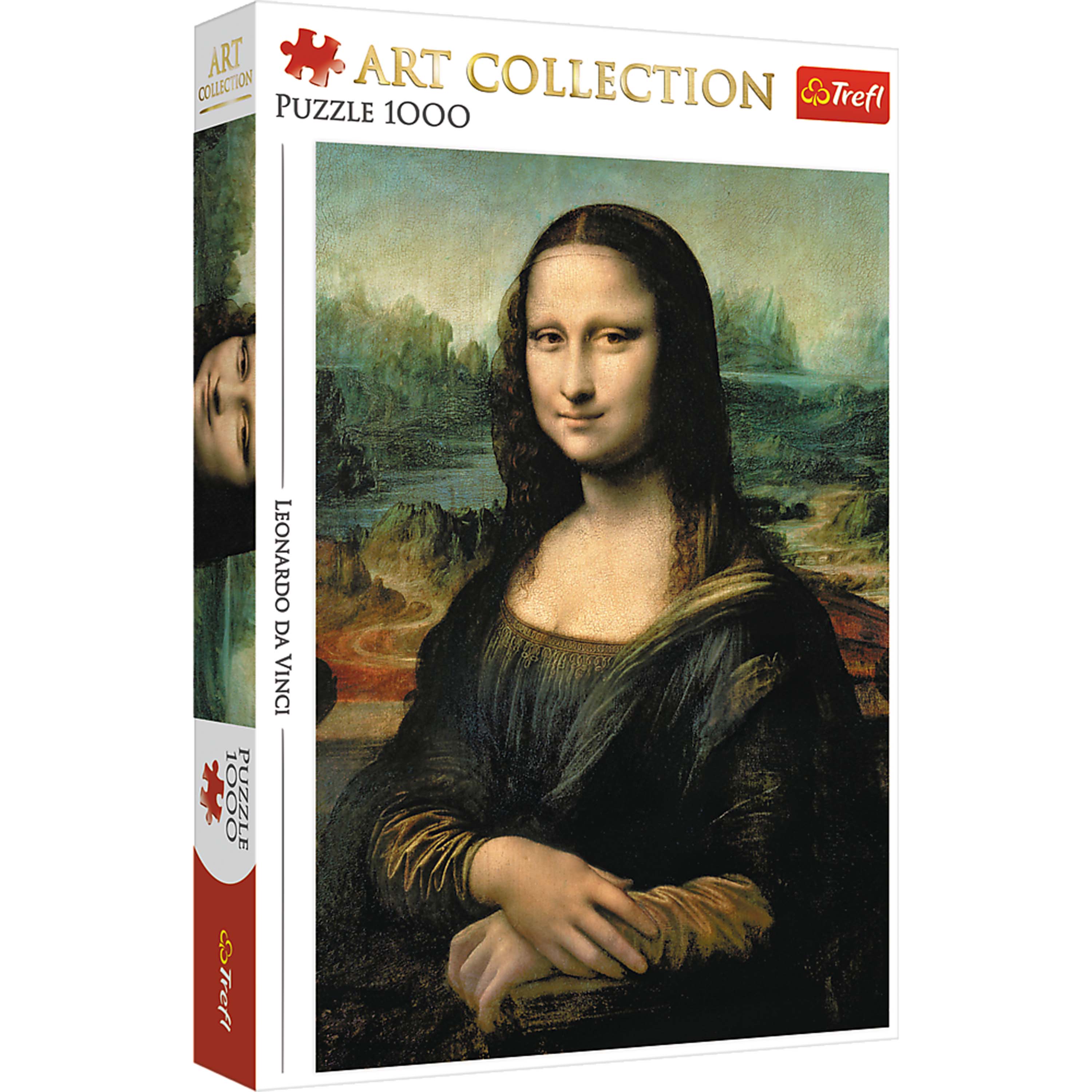 Trefl Red Art Collection 1000 Piece Puzzle - Mona Lisa / Bridgeman