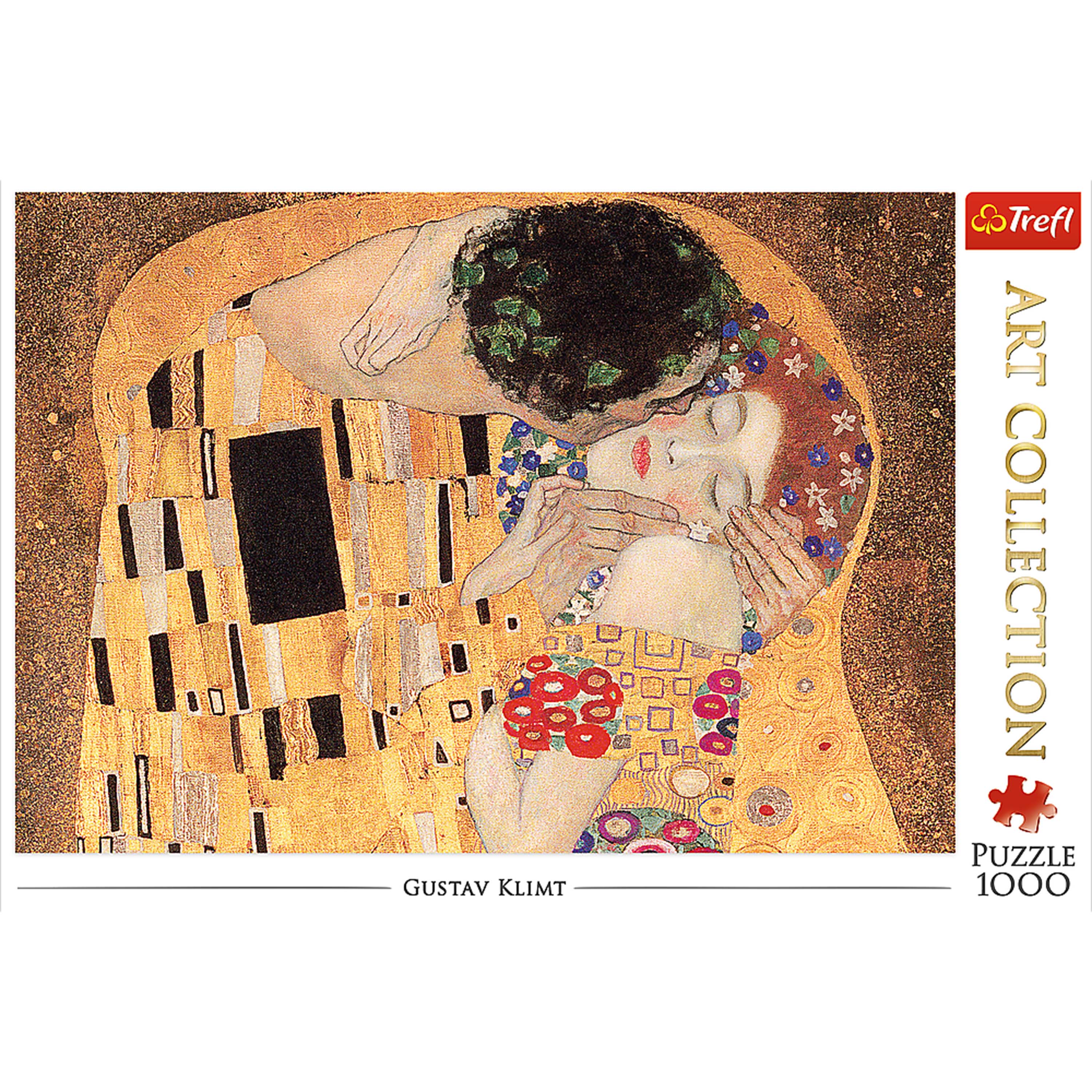 Trefl Red Art Collection 1000 Piece Puzzle - The Kiss