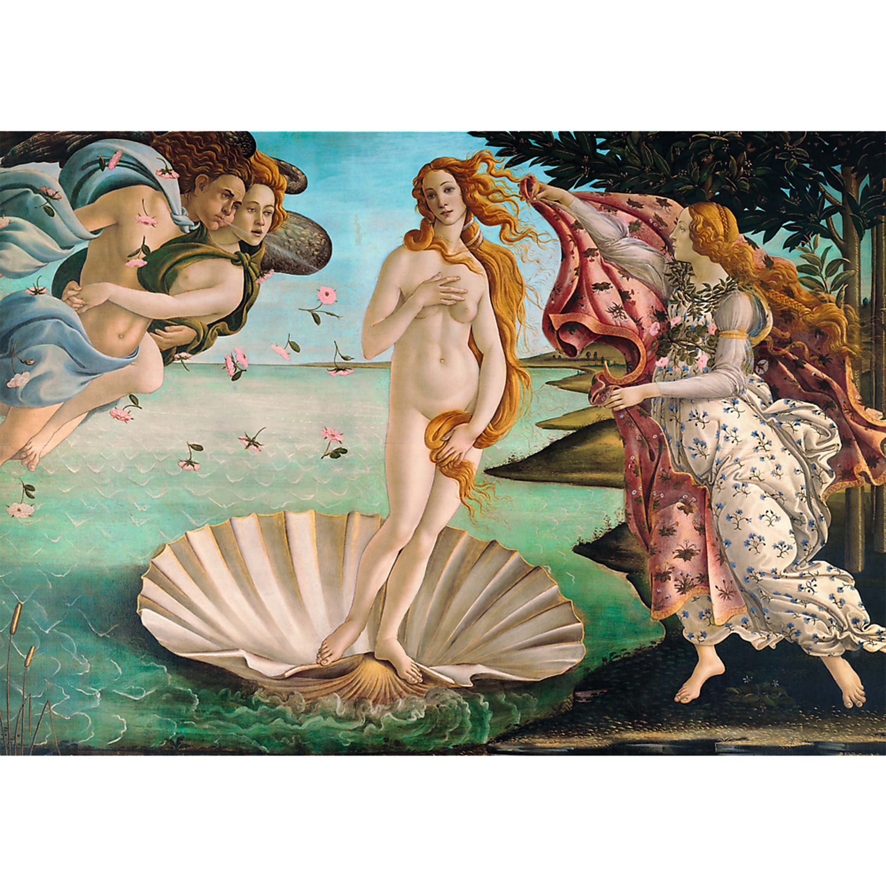 Trefl Red Art Collection 1000 Piece Puzzle - The Birth of Venus, Sandro Botticelli