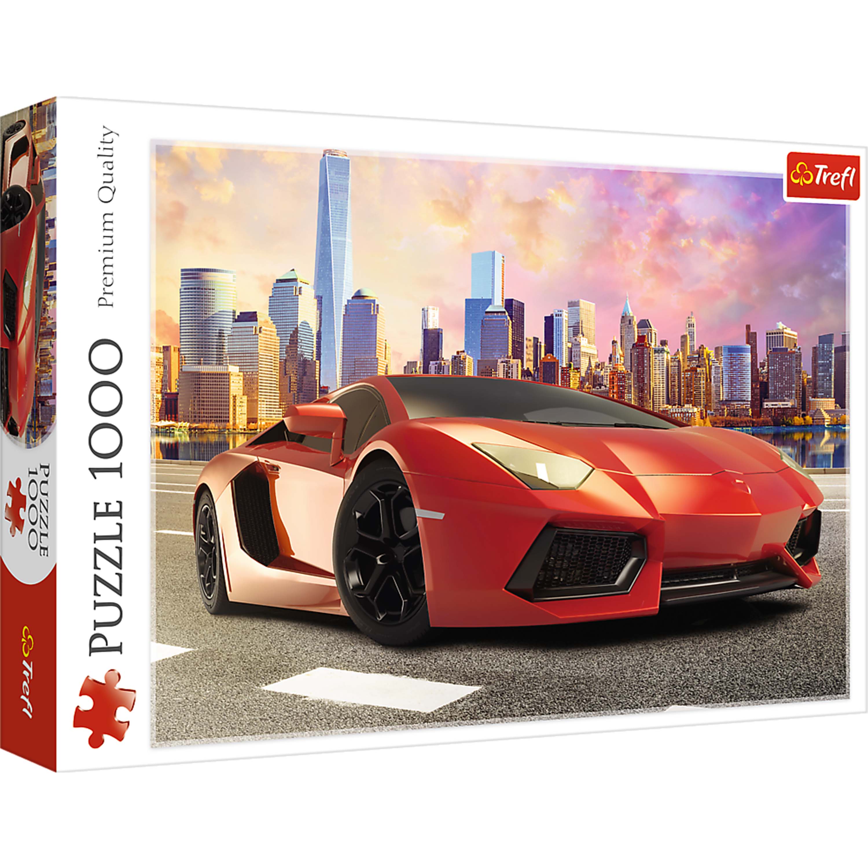 Trefl Red 1000 Piece Puzzle - Sunset ride