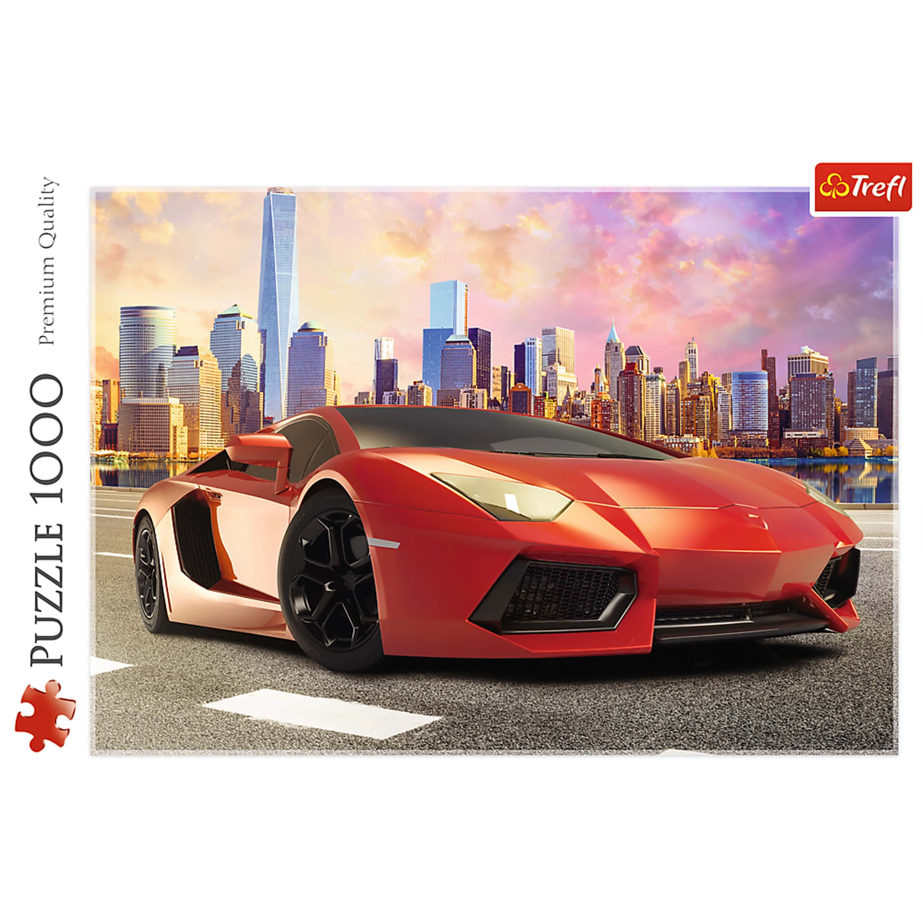 Trefl Red 1000 Piece Puzzle - Sunset ride