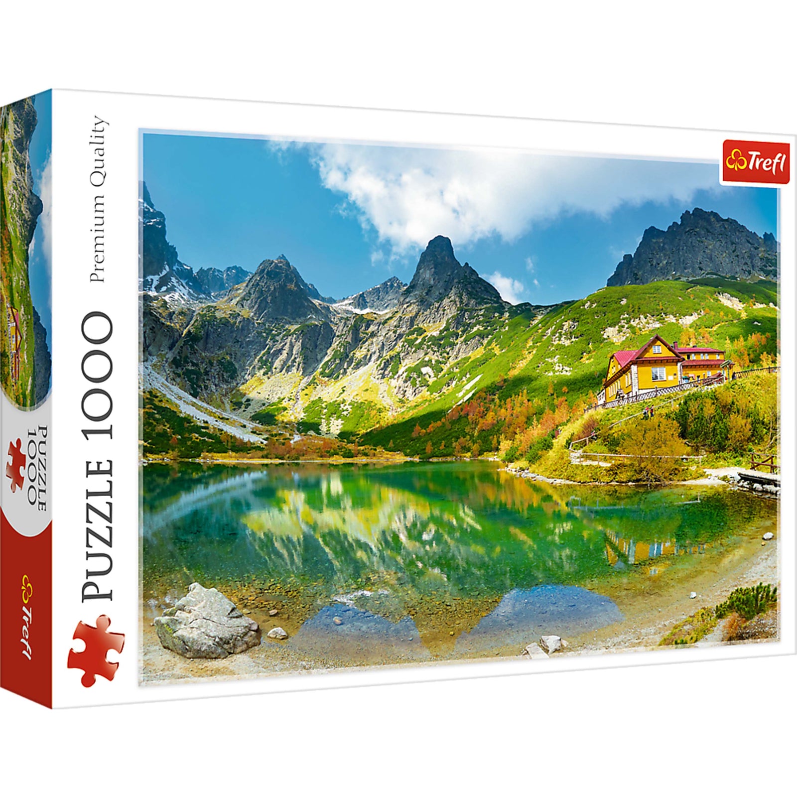 Trefl Red 1000 Piece Puzzle - Shelter over the Green Pond, Tatras, Slovakia