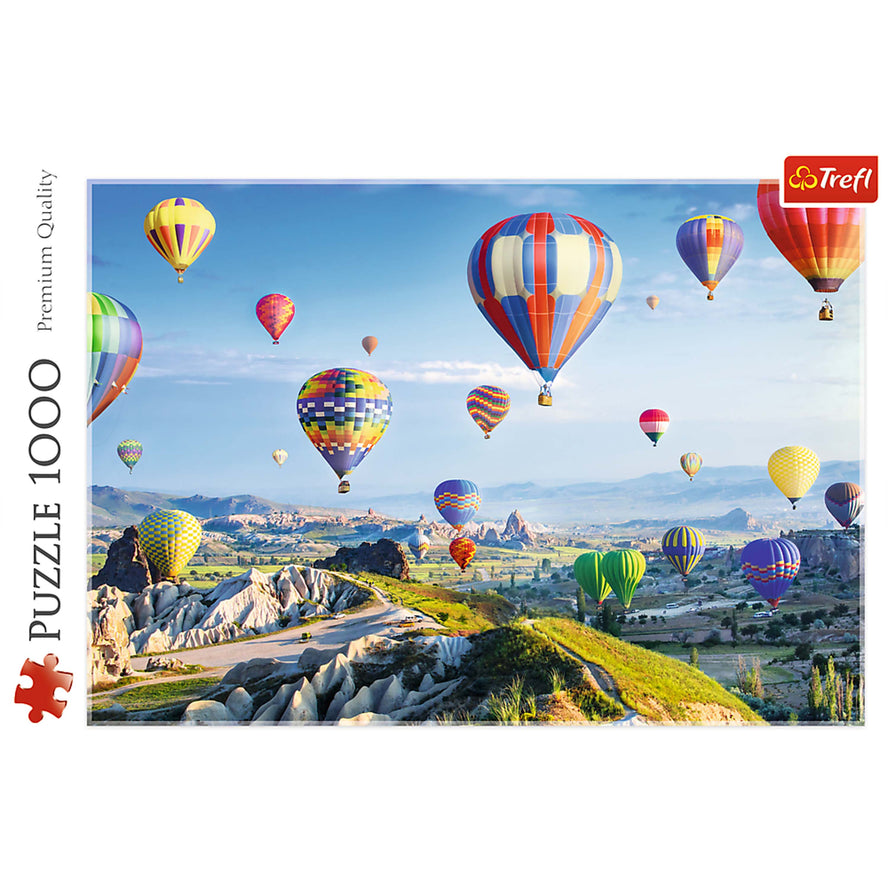 Trefl Red 1000 Piece Puzzle - View of Cappadocia