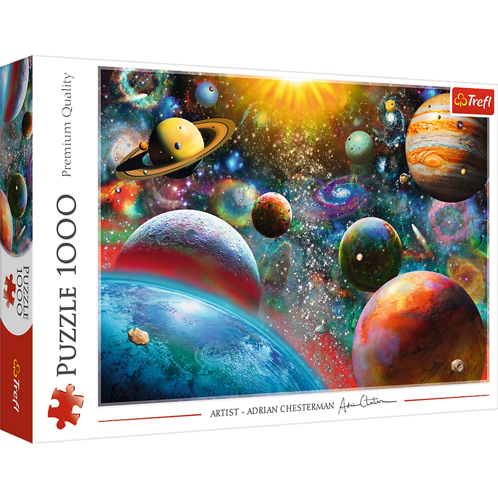 Trefl Red 1000 Piece Puzzle - Universe