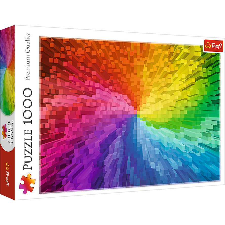 Trefl Red 1000 Piece Puzzle - Gradient