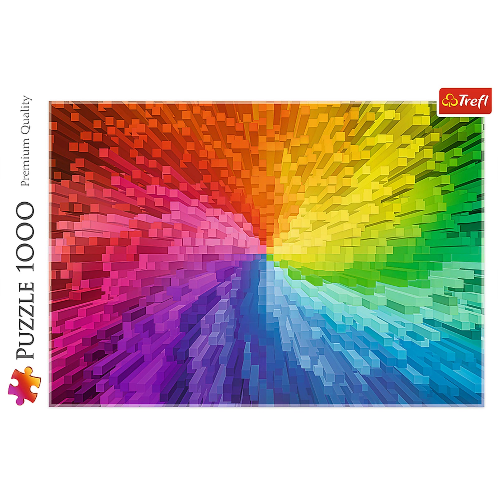 Trefl Red 1000 Piece Puzzle - Gradient