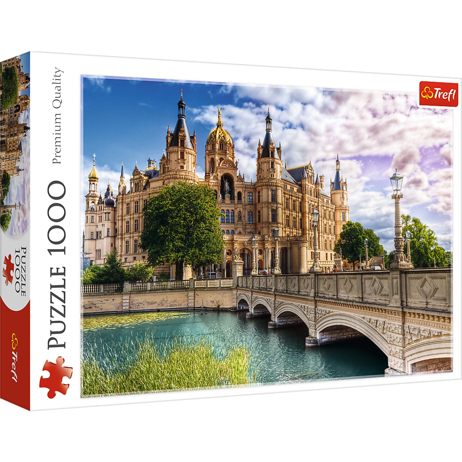 Trefl Red 1000 Piece Puzzle - Castle on the Island