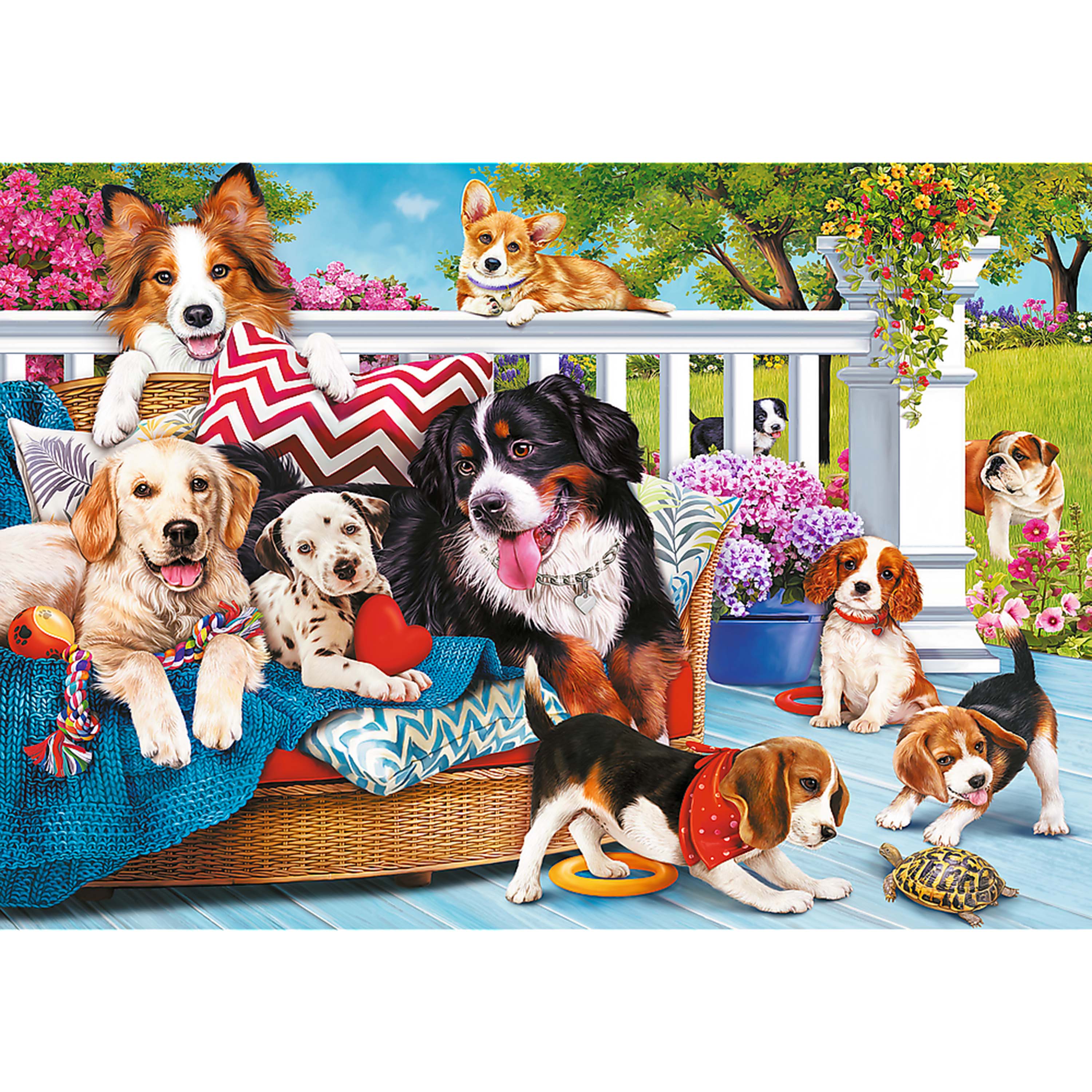 Trefl Prime 1000 Piece Puzzle - Cuteness Overload: Doggy Love