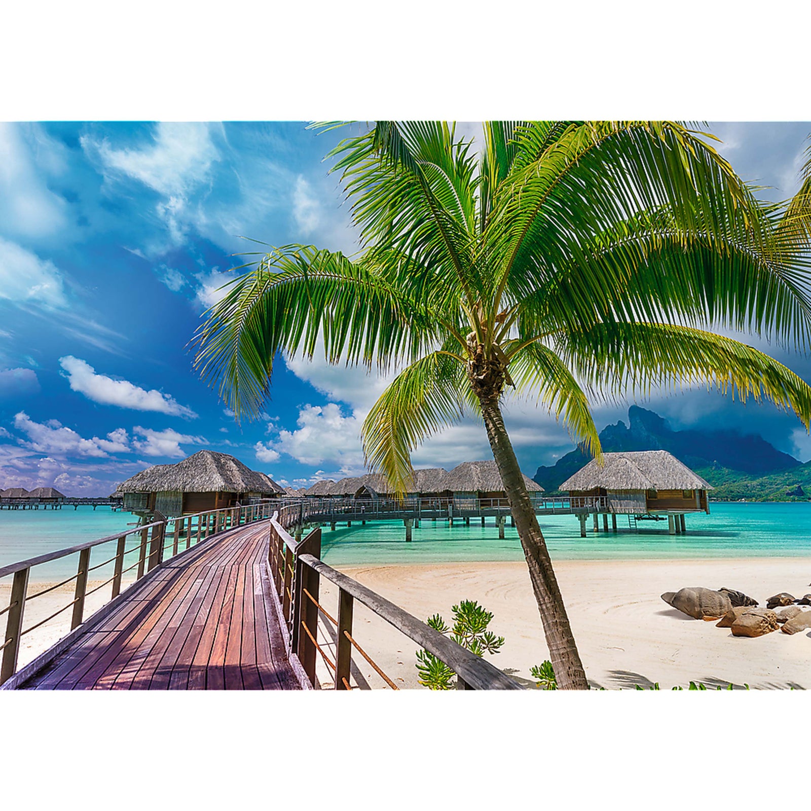 Trefl Prime 1000 Piece Puzzle - Wanderlust: Paradise Beach, Bora-Bora