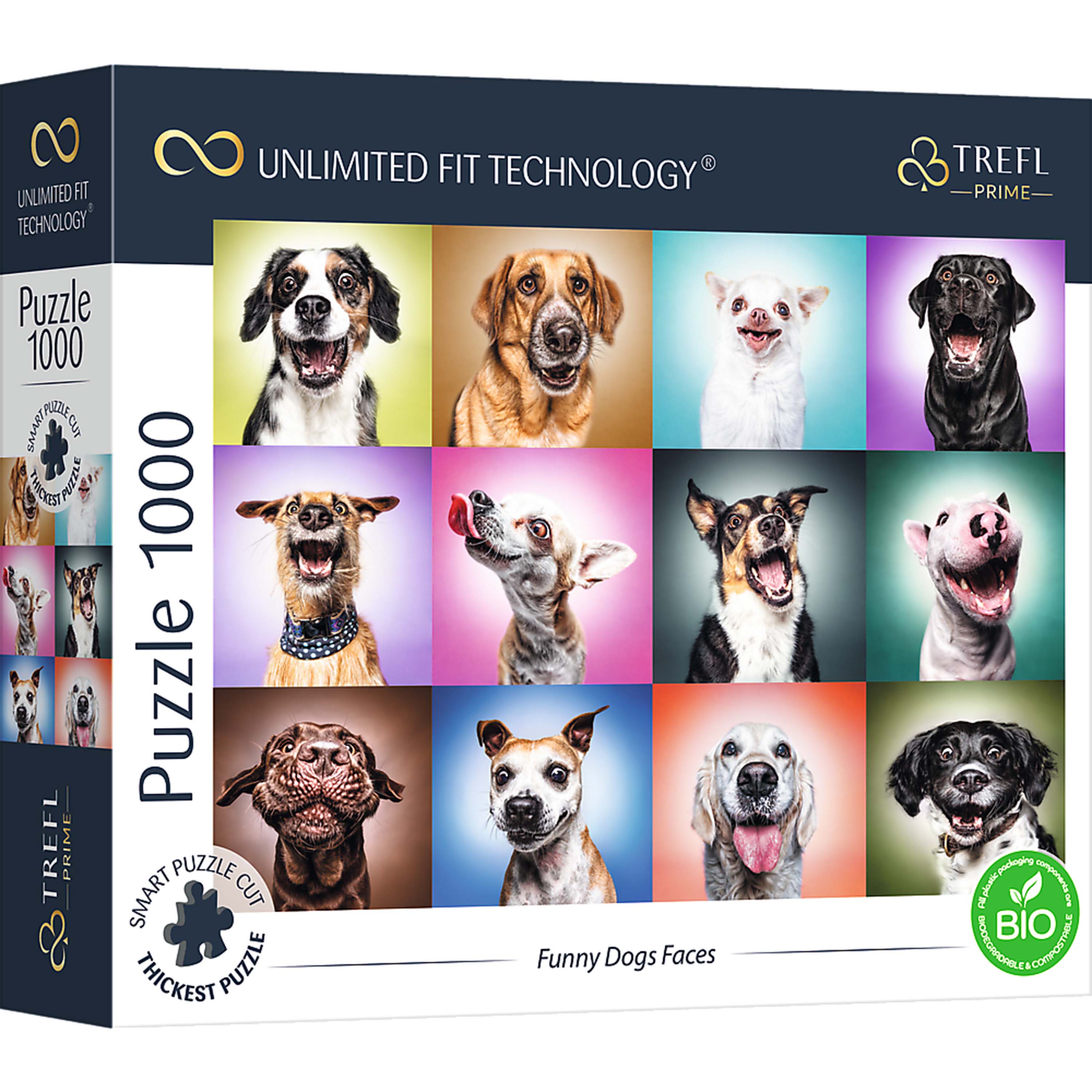 Trefl Prime 1000 Piece Puzzle - Funny Dogs Faces