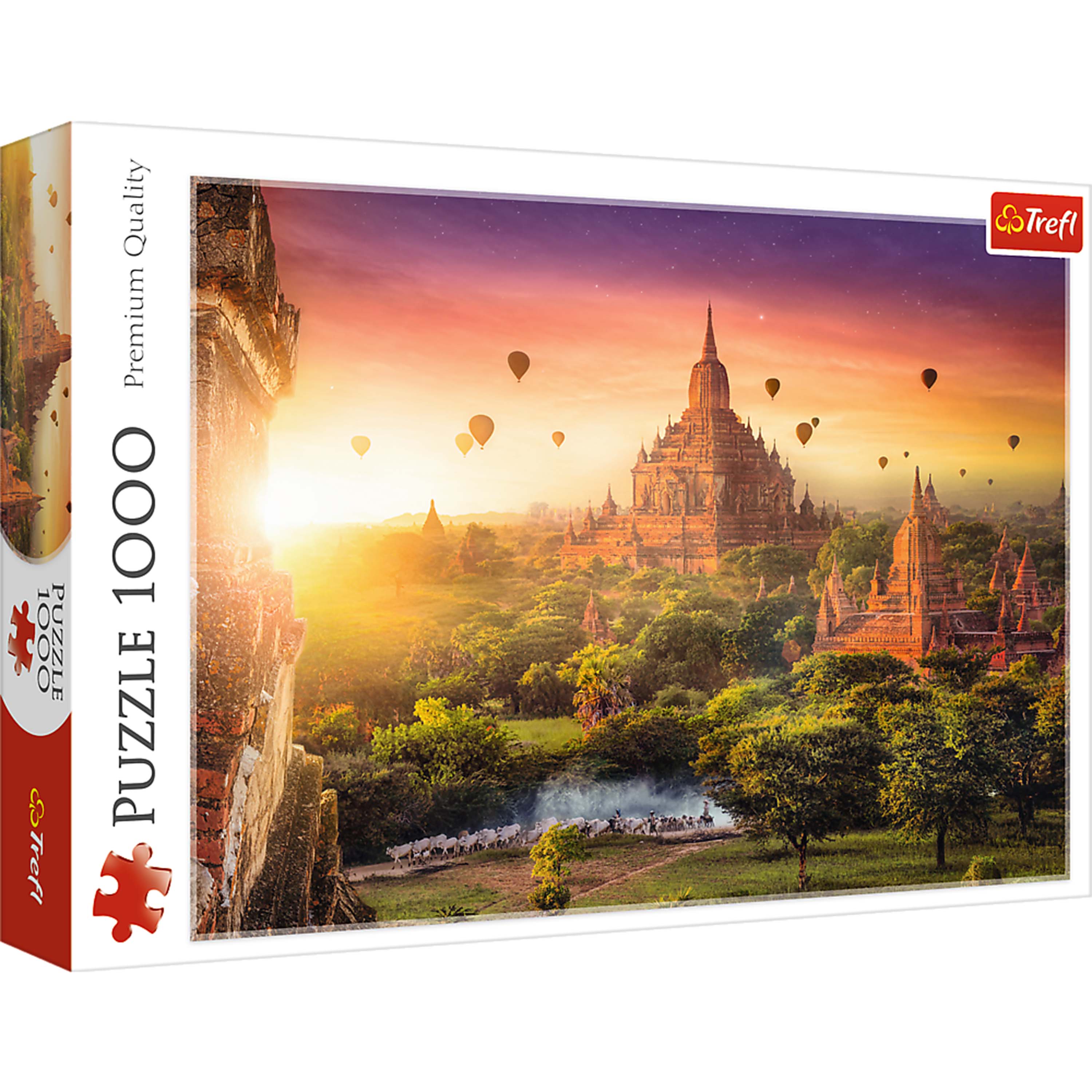 Trefl Red 1000 Piece Puzzle - Ancient Temple, Burma