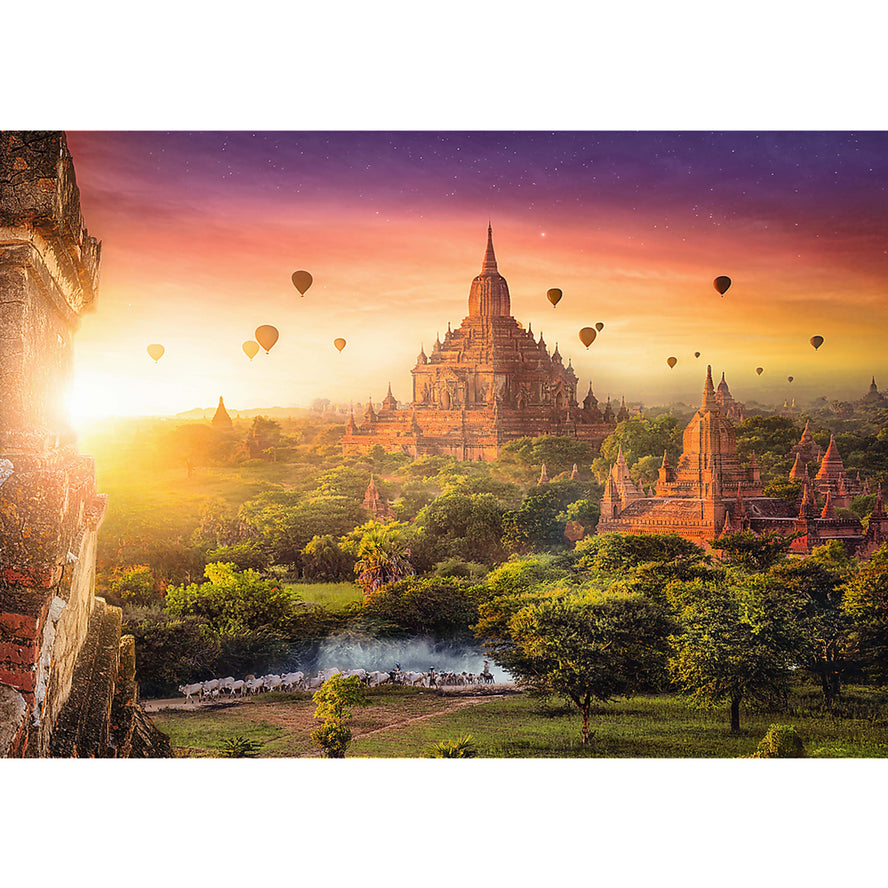 Trefl Red 1000 Piece Puzzle - Ancient Temple, Burma