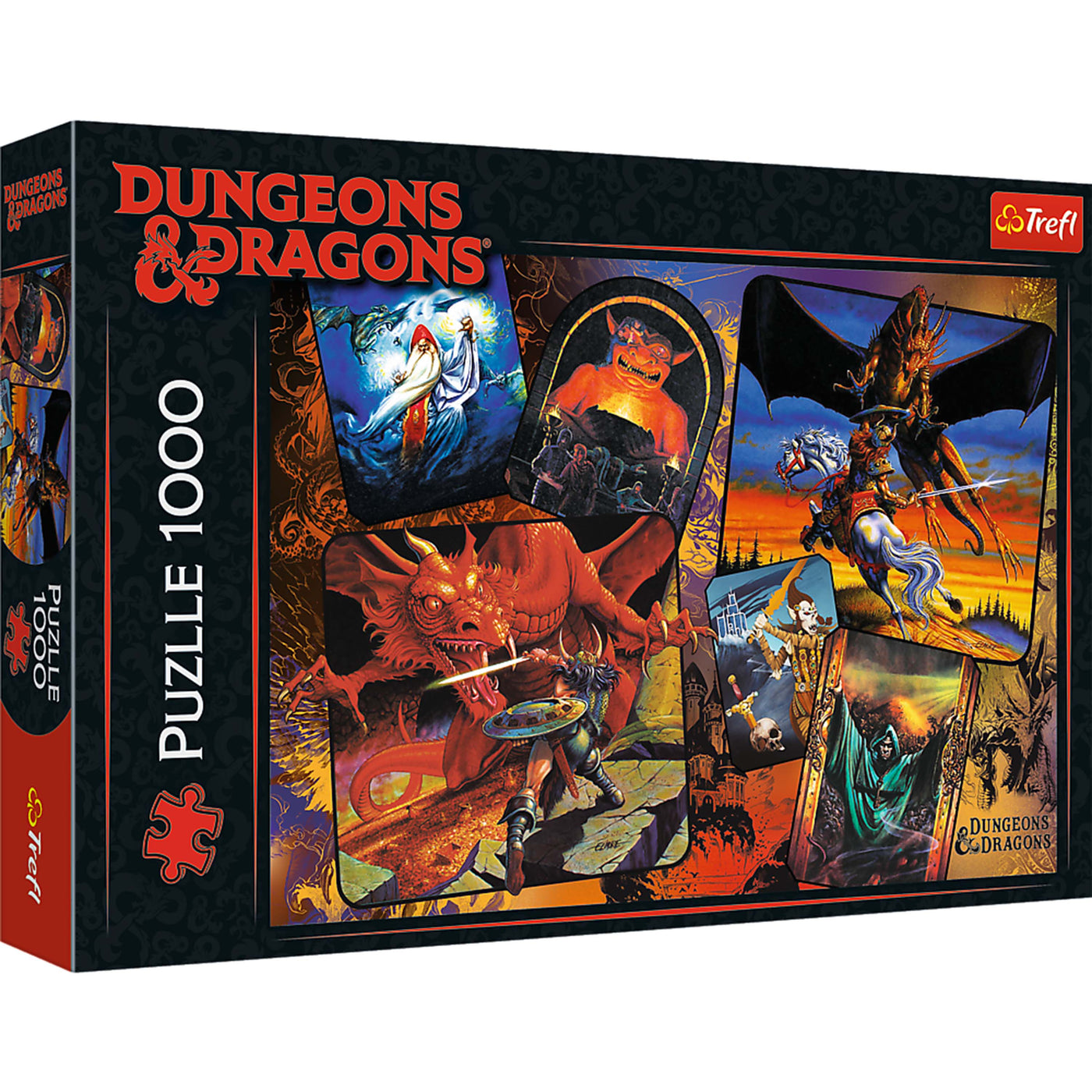Trefl Red Dungeons & Dragons: The Origins of D & D 1000 Piece Puzzle