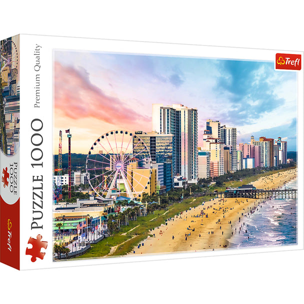 Trefl Red 1000 Piece Puzzle - Myrtle Beach South Carolina