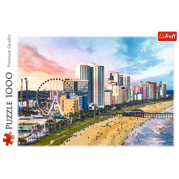 Trefl Red 1000 Piece Puzzle - Myrtle Beach South Carolina