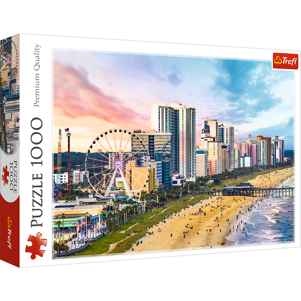 Trefl Red 1000 Piece Puzzle - Myrtle Beach South Carolina