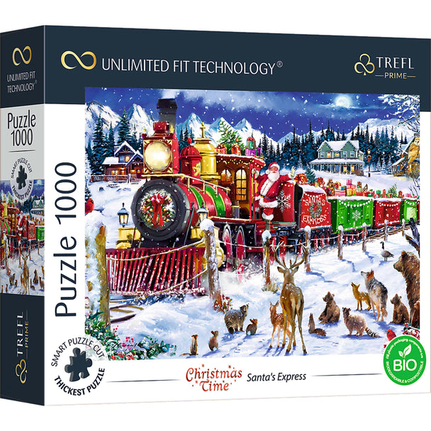 Trefl Prime 1000 Piece Puzzle - Santa's Express