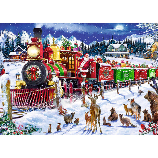 Trefl Prime 1000 Piece Puzzle - Santa's Express