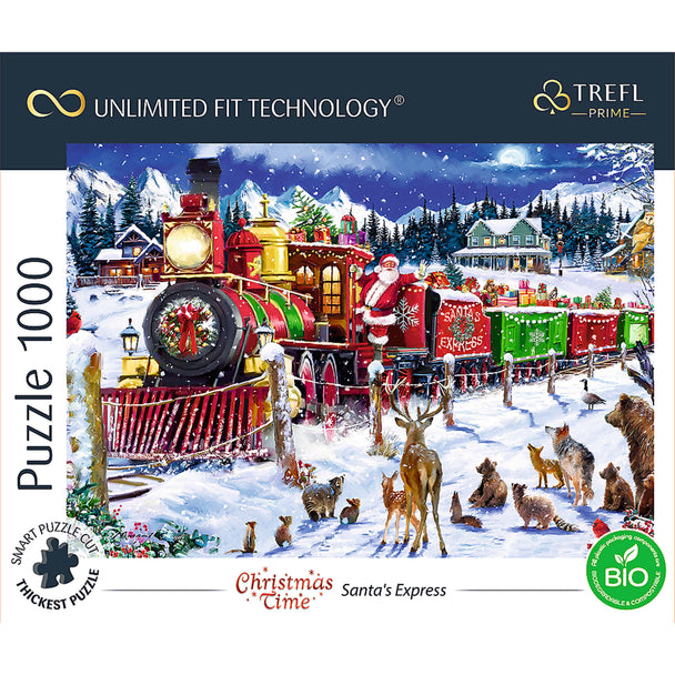 Trefl Prime 1000 Piece Puzzle - Santa's Express