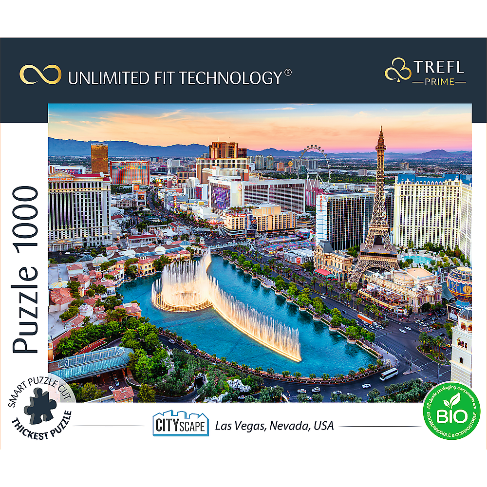 Trefl Prime 1000 Piece Puzzle - Cityscape Las Vegas