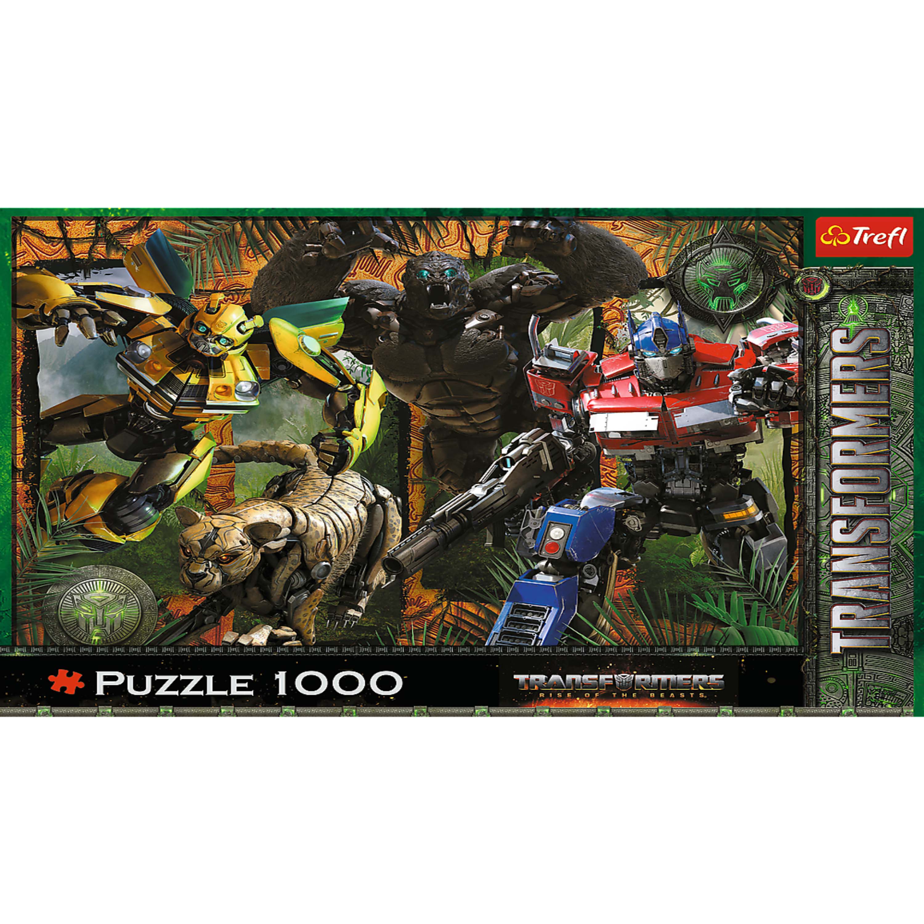 Trefl Red 1000 Piece Puzzle - Transformers - Rise of the Beast