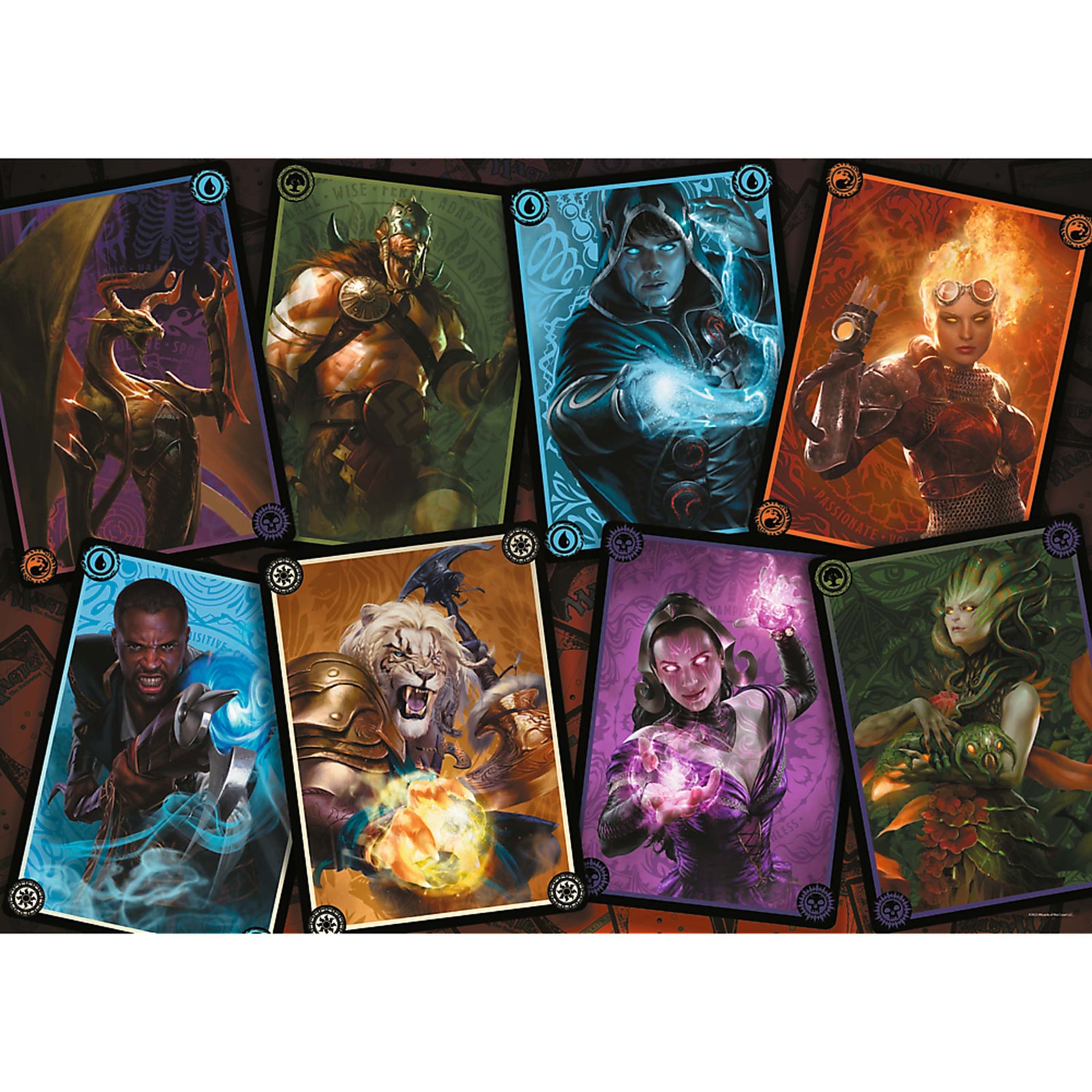 Trefl Red 1000 Piece Puzzle - Magic the Gathering