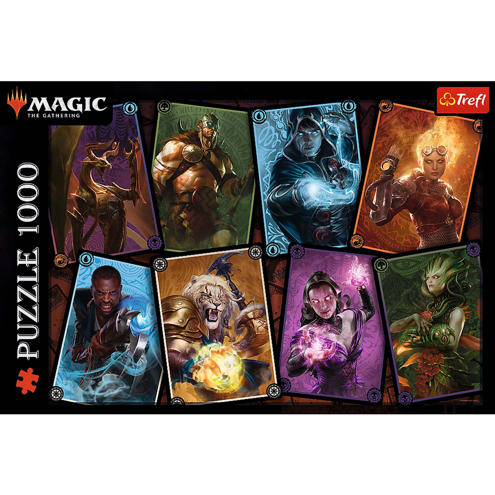 Trefl Red 1000 Piece Puzzle - Magic the Gathering