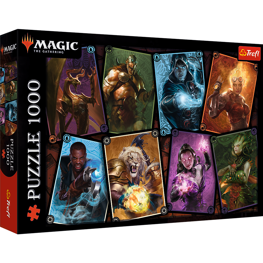 Trefl Red 1000 Piece Puzzle - Magic the Gathering