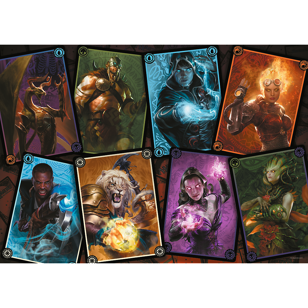 Trefl Red 1000 Piece Puzzle - Magic the Gathering